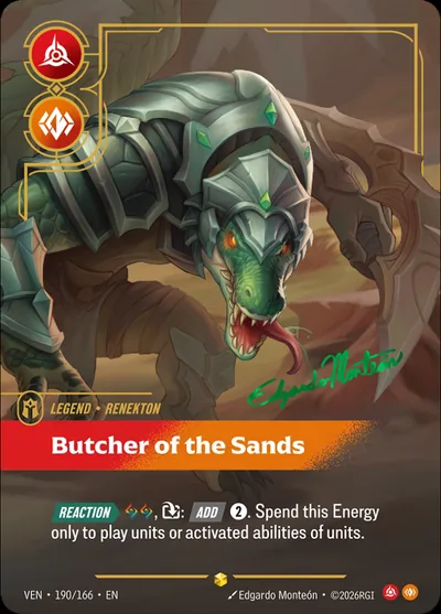 Renekton, Butcher of the Sands (Signature)